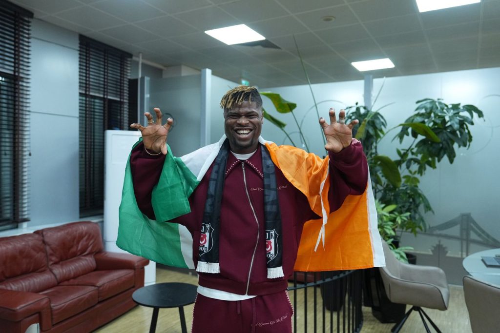 Emmanuel Agbadou (Photo Credit: Beşiktaş  Via X)