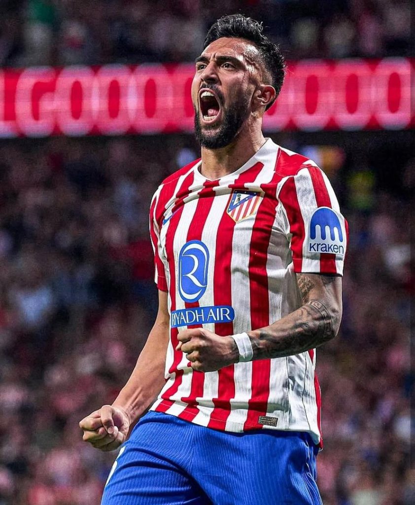 Nicolás González - photo credit: Atlético Madrid media