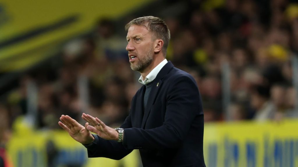 Graham Potter took charge of Sweden last year (Photo credit: Sweden Football media)