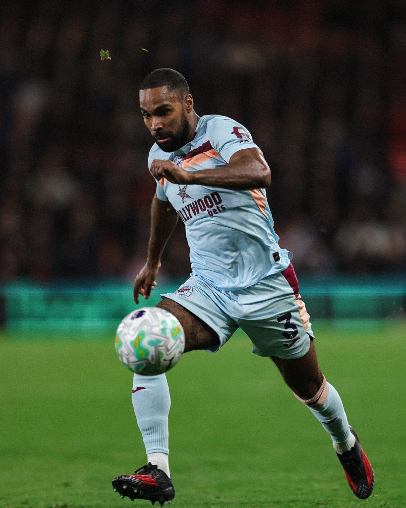 Rico Henry- Photo credit: Brentford FC via X