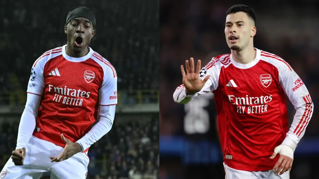 Noni Madueke and Gabriel Martinelli - Photo Credit : GOAL