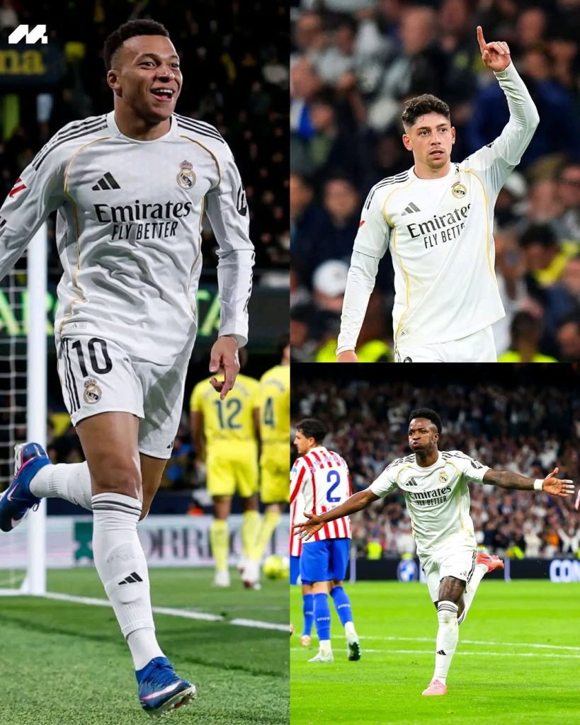 Vinícius Jr, kylian Mbappe and Valverde - Photo Credit : MANSA Sports, Facebook
