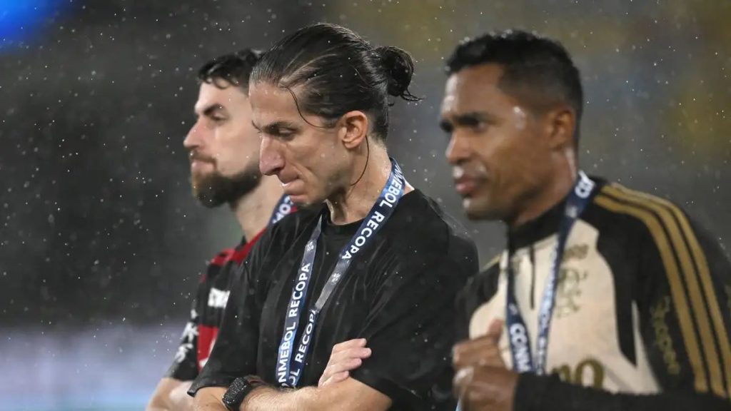 Flamengo head coach Filipe Luis (Photo credit: GOAL)