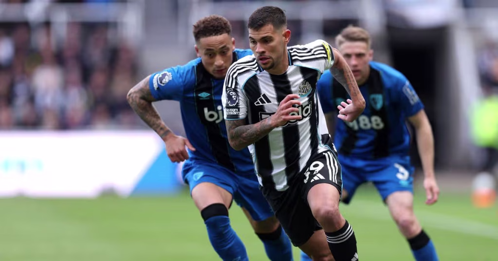 Bournemouth 2-1 newcastle. (photo credit: CHRONICLE MEDIA)