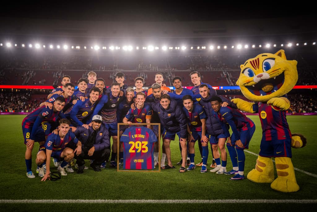 Frenkie De Jong 2️⃣9️⃣3️⃣ (photo credit: Barcelona media)