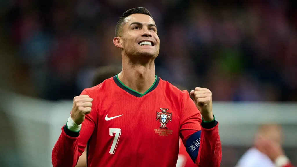 Cristiano Ronaldo representing Portugal - Photo Credit : GOAL