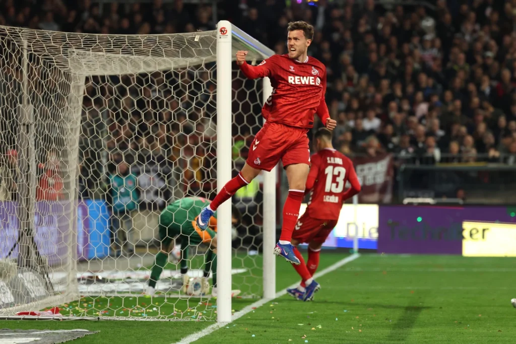 Cologne 1-1 st pauli. (photo credit: Apnews media)