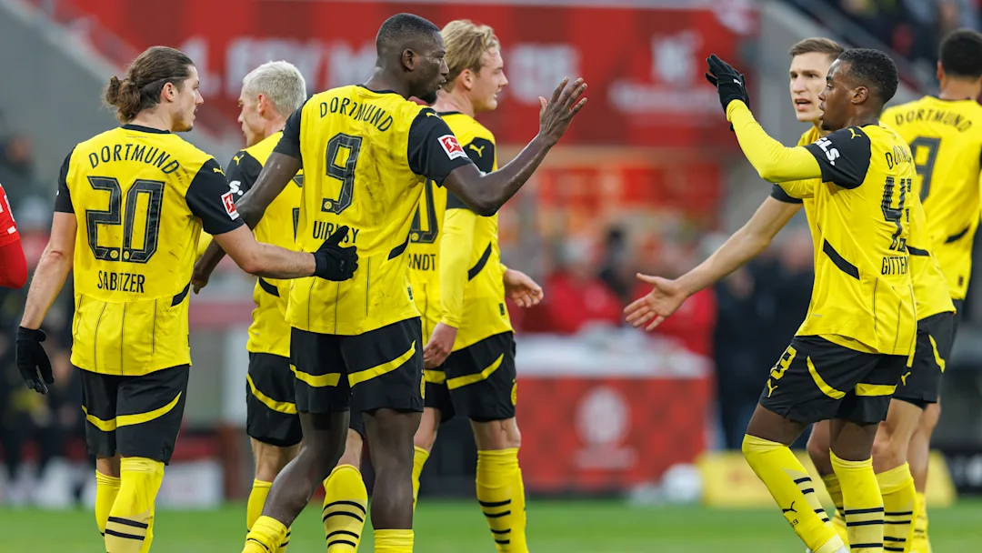 Dortmund Players. (photo credit: bvbbuzz media)