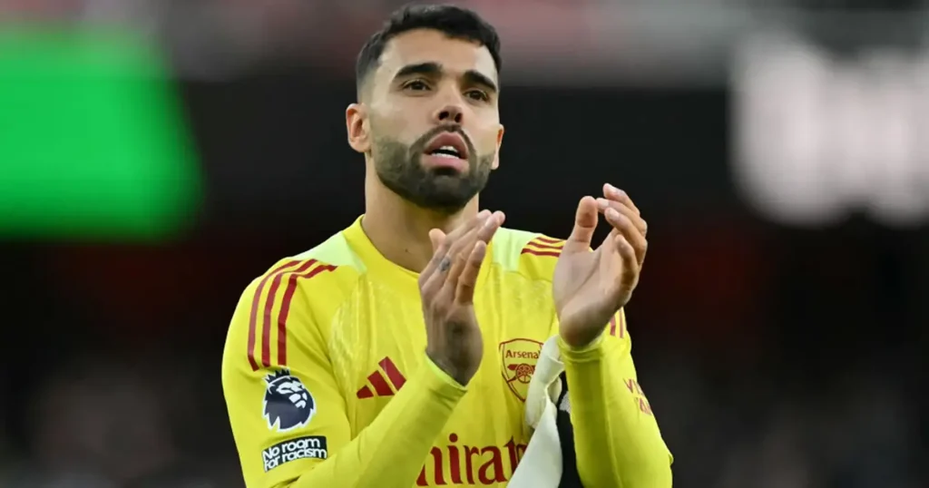 David Raya wins the Premier League Golden Glove for the 2025/26 season (Photo credit: tribuna media)