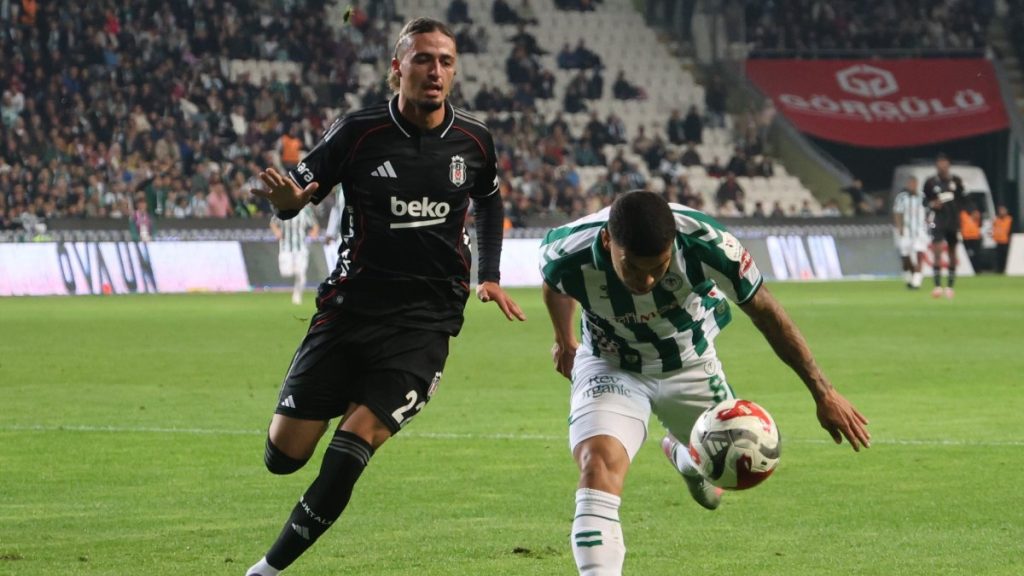 Beşiktaş 0-1 Konyaspor (Photo credit: dailysabah media)