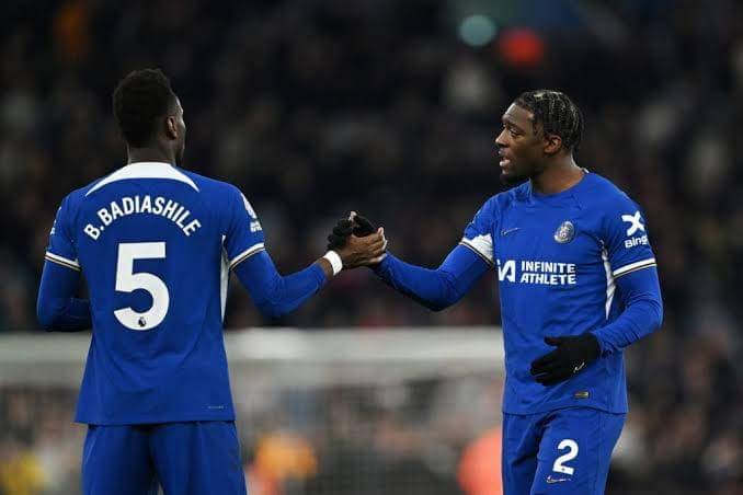 Benoît Badiashile and Axel Disasi - Photo Credit : Chelsea FC FANS, Facebook