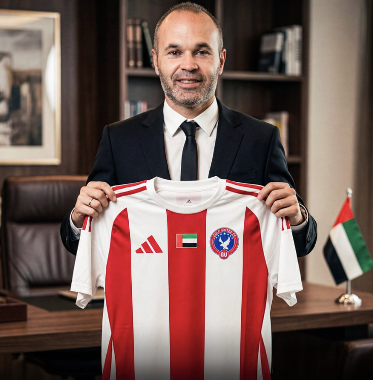 Andrés Iniesta Set to Begin Managerial Career as He Agrees to Take Over Gulf United in Dubai - Photo Credit : Fabrizio Romano, X