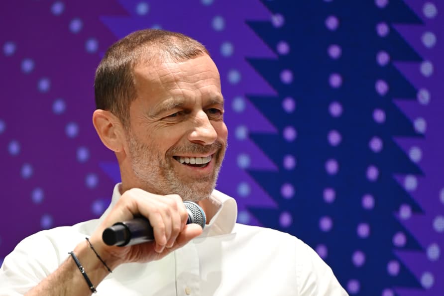 UEFA president (Photo credit: UEFA via x)