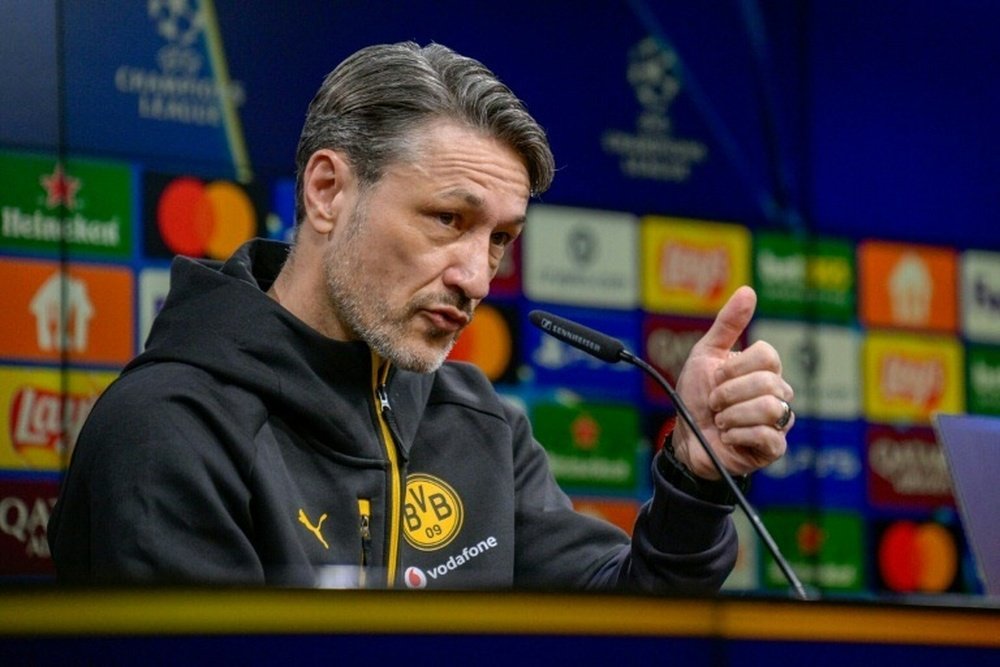 Niko Kovači in a press conference (Photo credit: besoccer media)