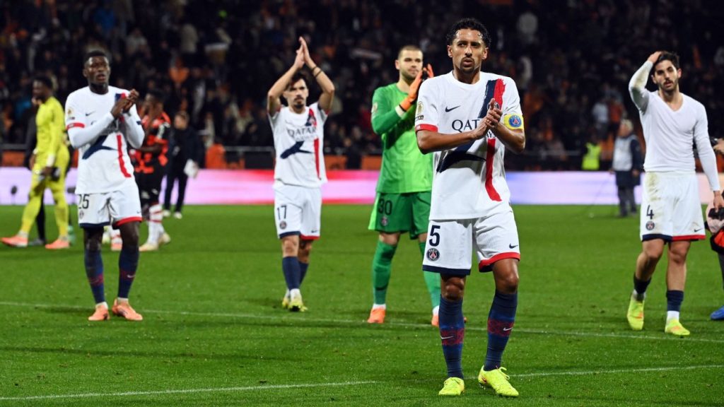 PSG players (Photo credit: espn media)