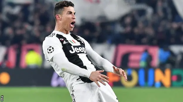 ronaldo. (photo credit: bbc media)