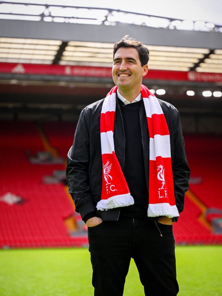Andoni Iraola Officially Joins Liverpool on Two‑Year Deal - Photo Credit : Fabrizio Romano, X