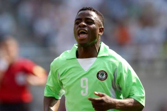 Bartholomew Ogbeche representing Nigeria - Photo Credit : Softfootball Media