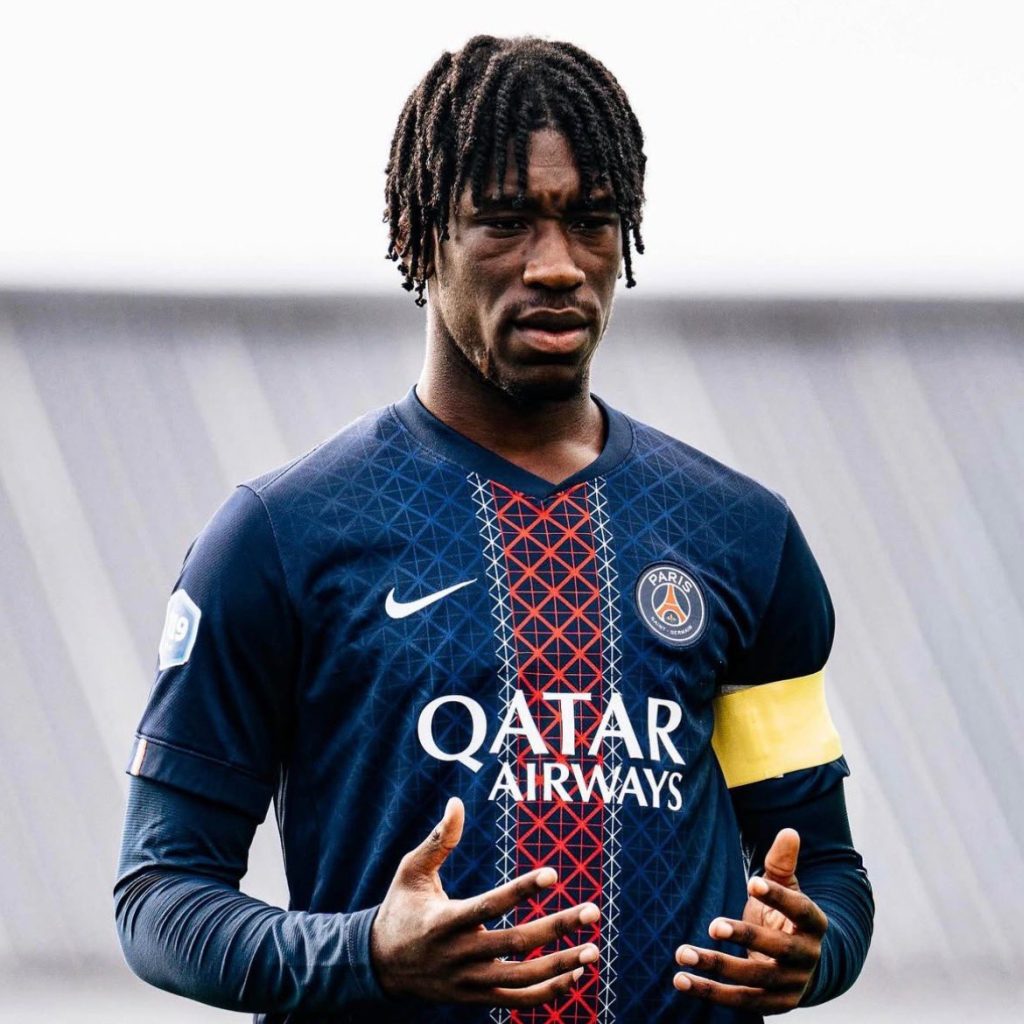 Manchester City have agreed deal to sign Hermann Malonga as new centre back from PSG- Photo credit: X media

