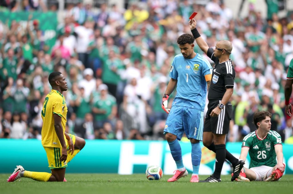 South Africa suffer 2-0 defeat to Mexico national football team in the opening match of the 2026 FIFA World Cup at Estadio Azteca- Photo credit: South Africa media
