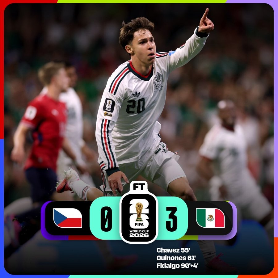 Mexico qualify for World Cup round of 32 after 3/3 wins- Photo credit: FIFA media