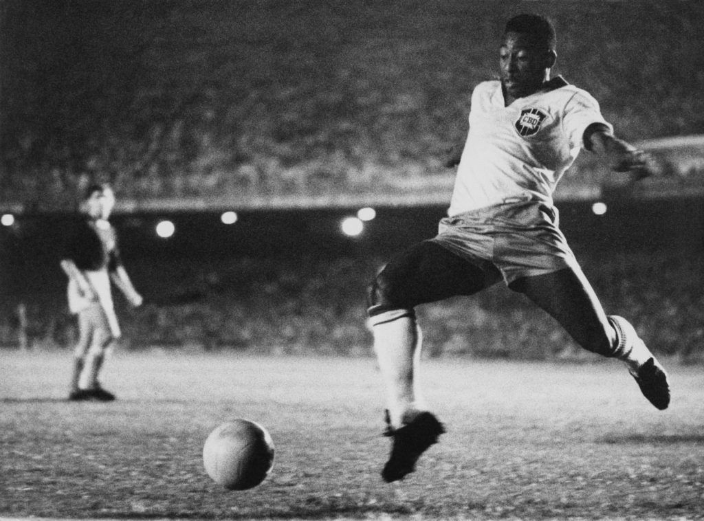Pele Debut at the 1958 World Cup - Photo Credit : BBC