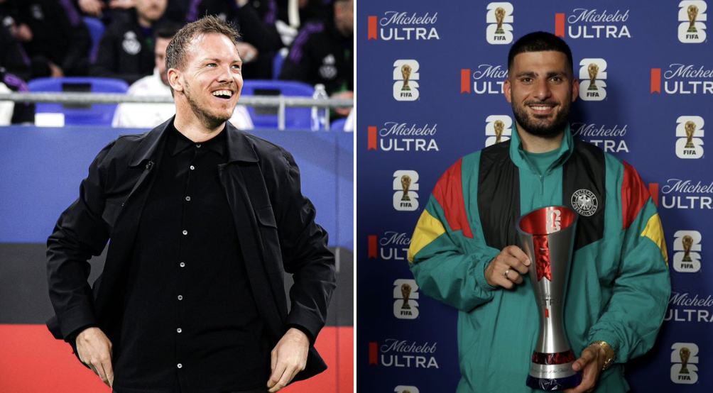 Julian Nagelsmann & Deniz Undav - Photo Credit : Fabrizio Romano, X