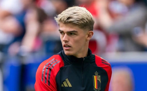 Charles De Ketelaere. (photo credit: bbc media)