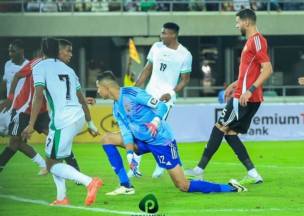 nigeria and libya match. (photo credit: the cable media)
