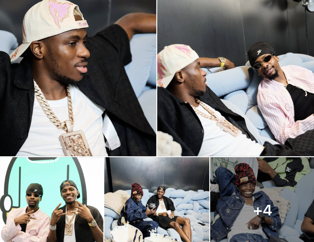 Victor Osimhen Spends Holiday in Lagos, Surprises Friends With Gifts During Store Visit - Photo Credit : Julie Sports, X