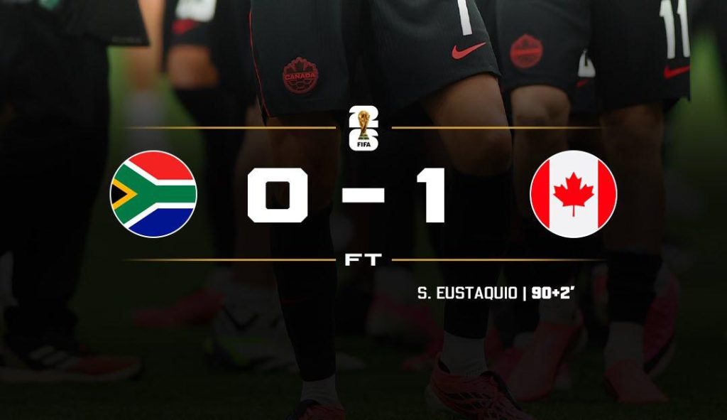 South Africa 0-1 Canada (Photo credit: Softfootball media)