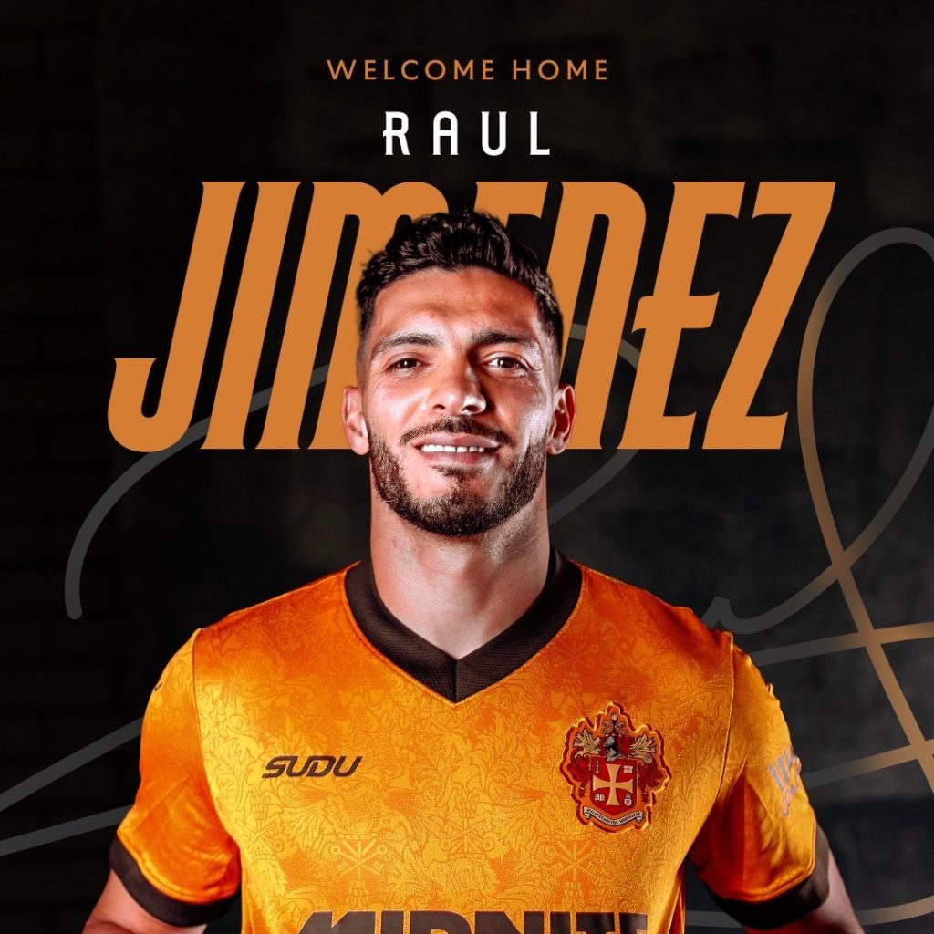 Wolves Complete Signing of Raúl Jiménez - Photo Credit : Wolves, X