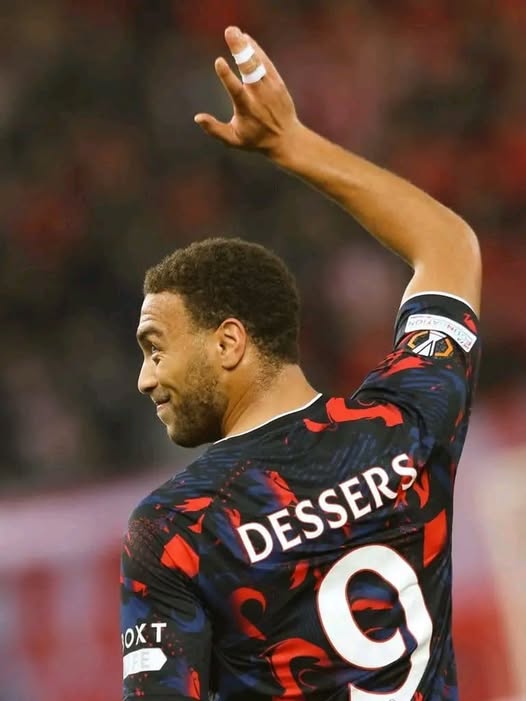 Cyriel Dessers. (Photo Credit: Super Eagles Media).