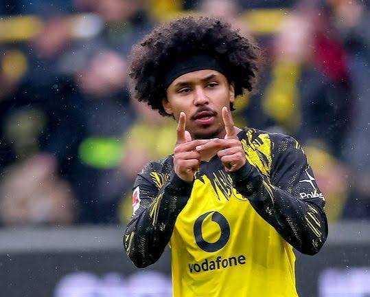 Borussia Dortmund forward Karim Adeyemi