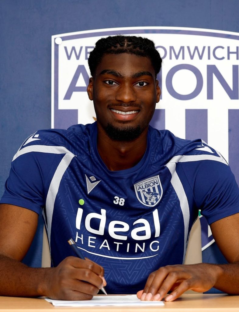Brian Okonkwo Signs Two‑Year Deal With West Bromwich Albion - Photo credit : West Bromwich Albion Football Club