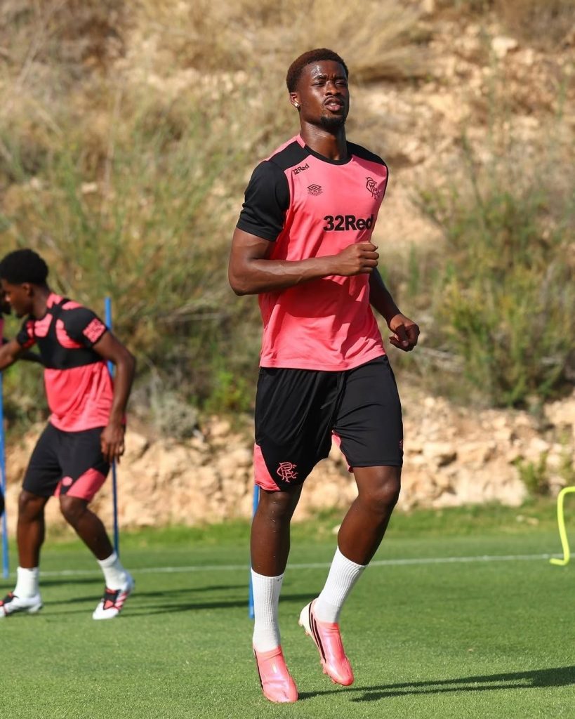 Emmanuel Fernandez Joins Rangers Pre‑Season Camp in Spain Amid Transfer Interest - Photo Credit : Julie Sports, Facebook