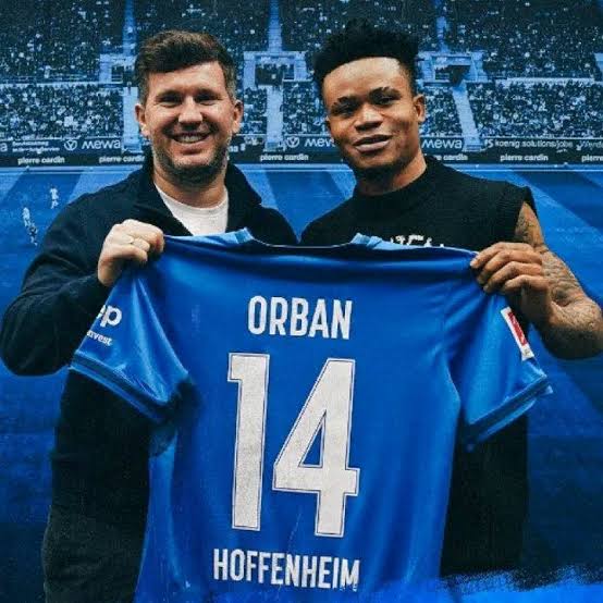 Gift Orban seals deal Bundesliga side TSG Hoffenheim (Phot Credit: Fabrizio Romano via X)