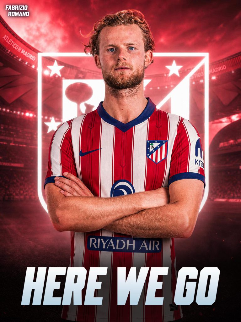 Morten Hjulmand to Atlético Madrid- Photo credit: Fabrizio Romano via X

