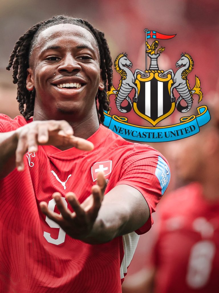 Newcastle are closing in on Johan Manzambi deal with SC Freiburg - Photo credit: X media

