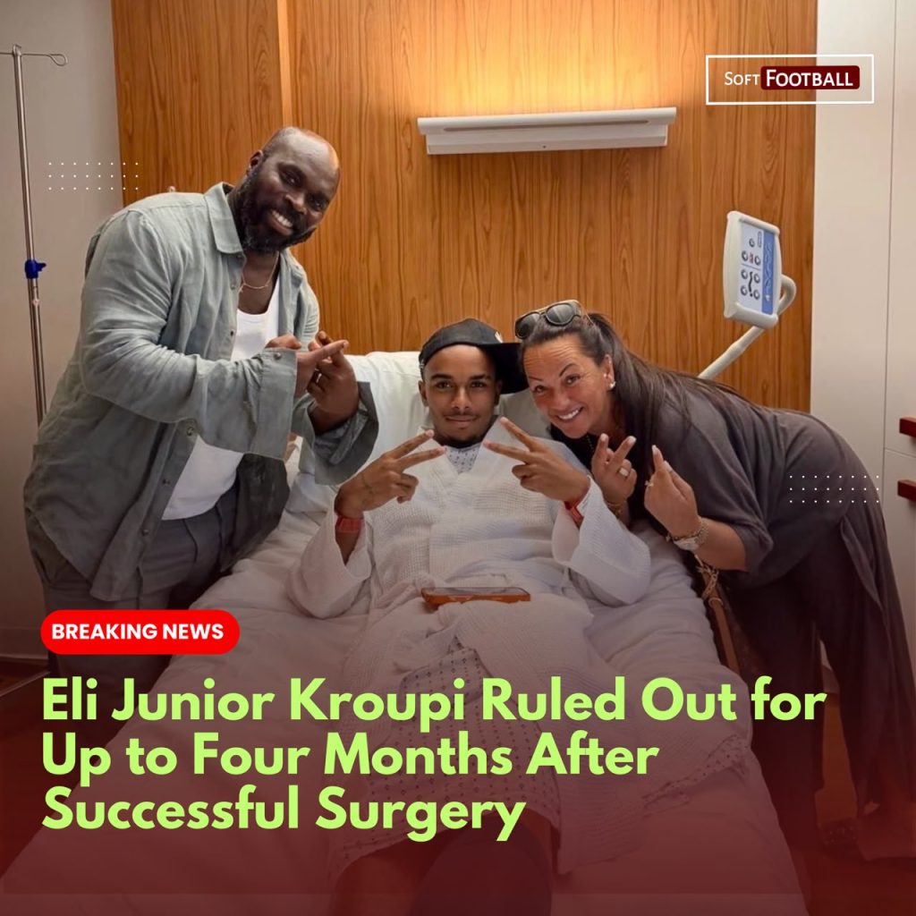 Eli Junior Kroupi Ruled Out After Surgery- Photo credit: Softfootball media