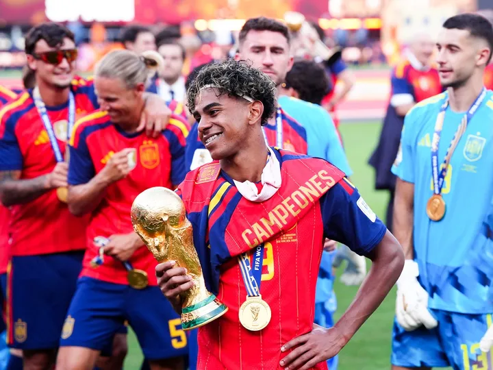 Lamine yamal wins 2026 world cup - Photo Credit : FIFA, X