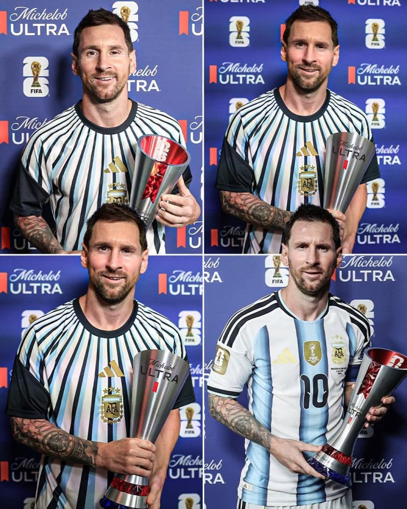 Messi has four MOTM awards through five games 😲 Only one more to match his 2022 award cabinet - Photo Credit : FIFA, X