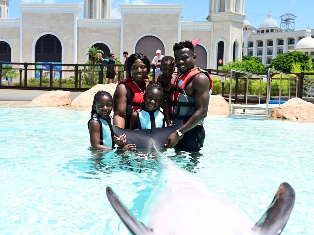 Moses Simon Enjoys Family Time Ahead of Paris FC 2026 Pre‑Season - Photo Credit : Moses Simon, Instagram