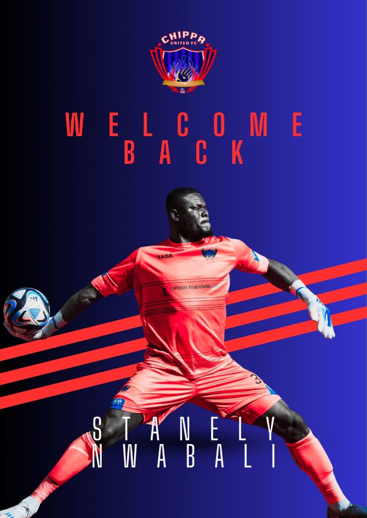 Stanley Nwabali Returns to Chippa United Five Months After Mutual Contract Termination - Photo Credit : Chippa United Football Club, Facebook