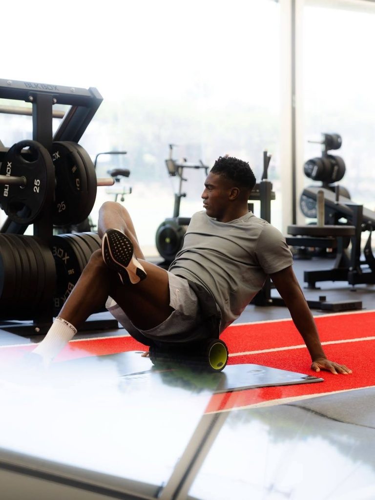 Taiwo Awoniyi Working Privately in Faro as He Prepares for Nottingham Forest Pre‑Season - Photo Credit : Taiwo Awoniyi, Instagram