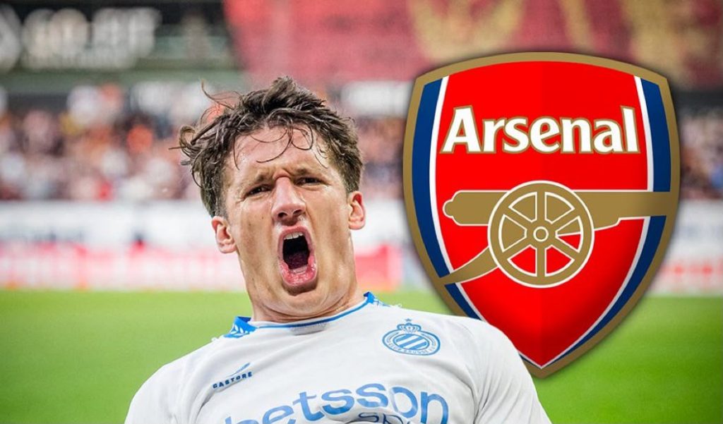 Christos Tzolis to Arsenal (Photo credit: FABRIZIO ROMANO)