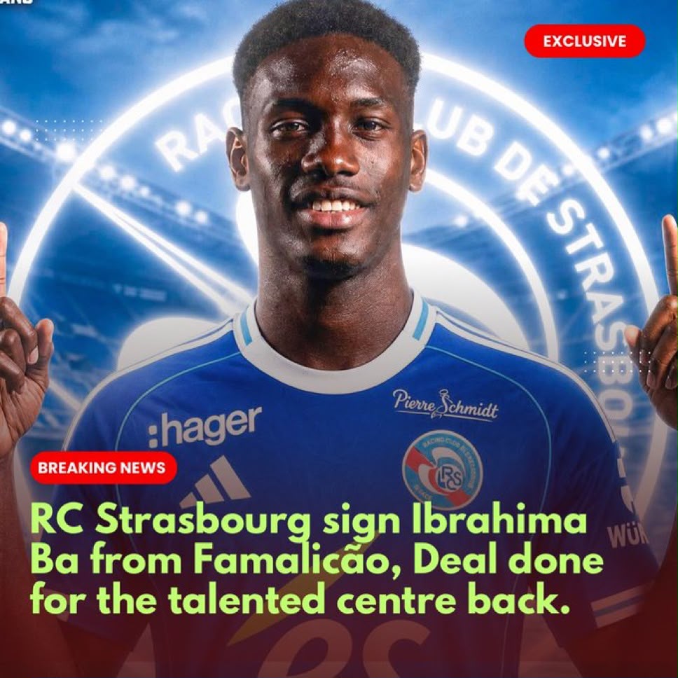 Strasbourg Complete Signing of Ibrahima Ba (Photo credit: Softfootball media)