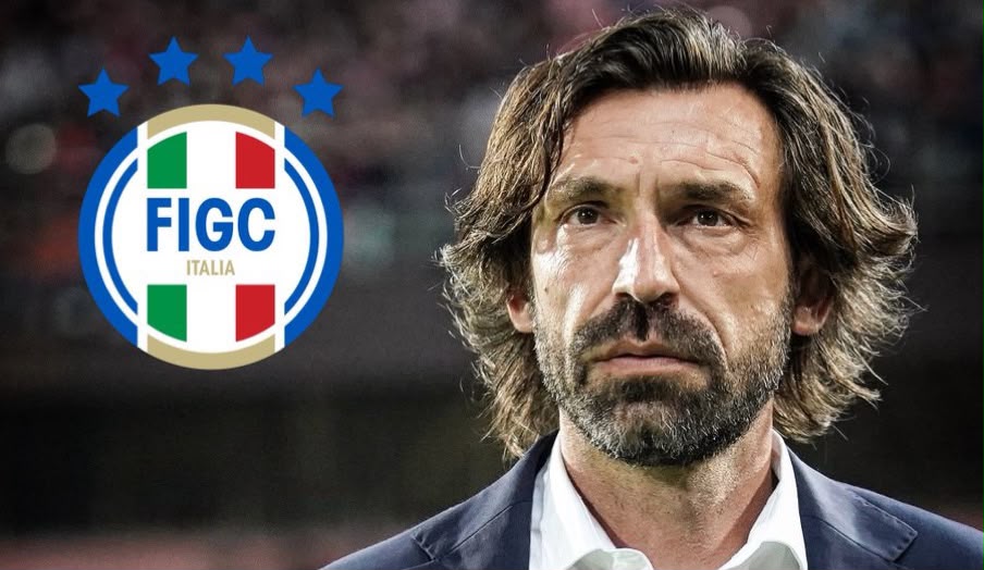 Andrea Pirlo Emerges as Favourite for Italy Head Coach Role (Photo credit: Fabrizio Romano media)