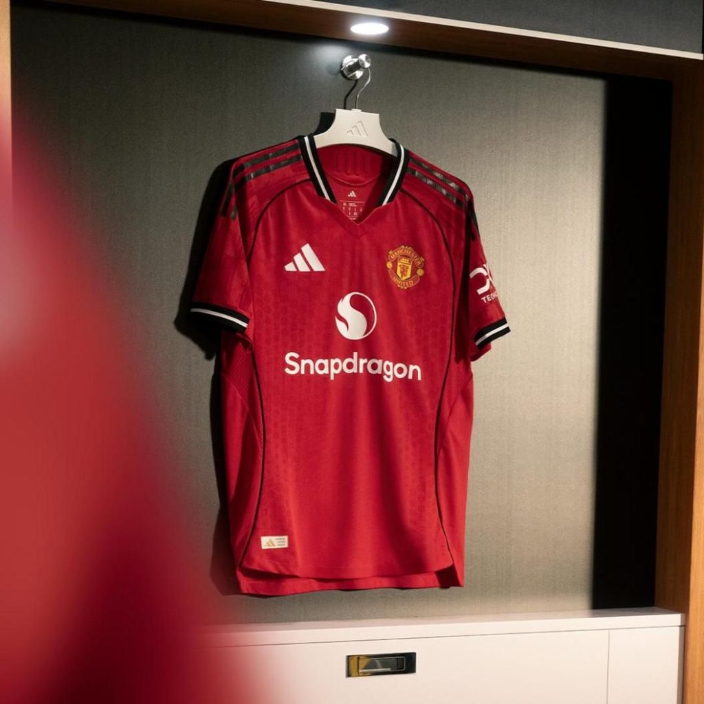 Man United New Home Shirt For 2025/26 Season 