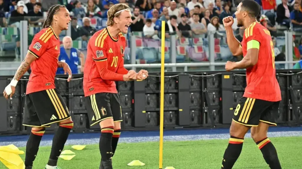 Belgium Beat Türkiye 3-0. (photo credit: bbc media)